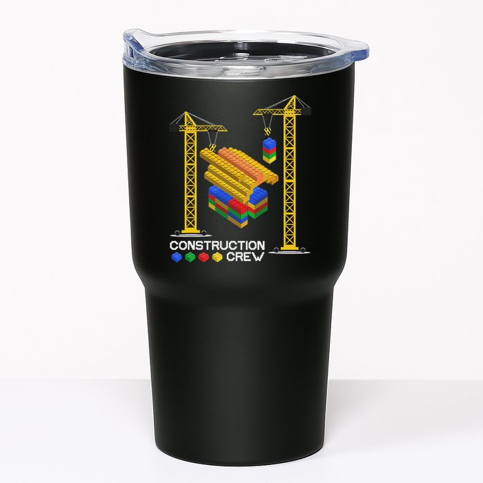 Construction Crew Building Blocks Master Builder Tumbler