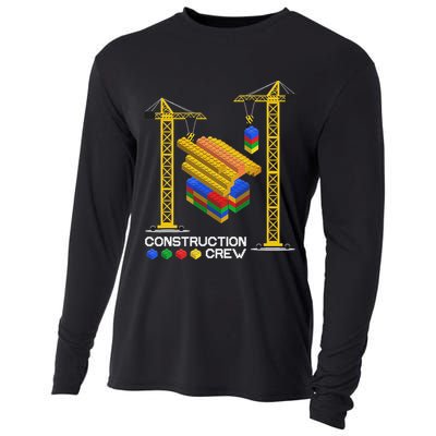 Construction Crew Building Blocks Master Builder Cooling Performance Long Sleeve Crew