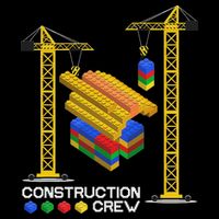 Construction Crew Building Blocks Master Builder Cooling Performance Long Sleeve Crew