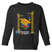 Construction Crew Building Blocks Master Builder Toddler Sweatshirt