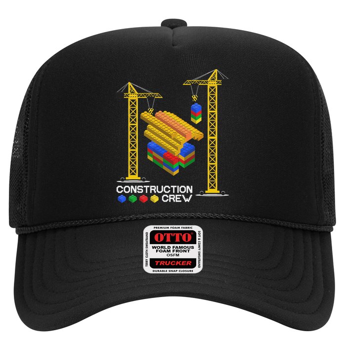 Construction Crew Building Blocks Master Builder Hat