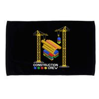 Construction Crew Building Blocks Master Builder Microfiber Hand Towel