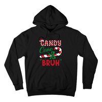 Candy Cane Bruh Funny Christmas Holiday Gift Hoodie