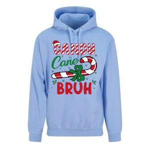 Candy Cane Bruh Funny Christmas Holiday Gift Unisex Surf Hoodie