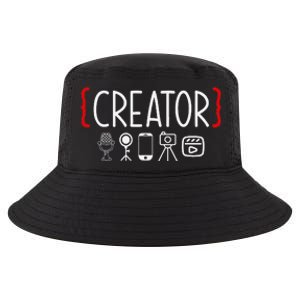 Content Creator Blogger Vlogger Influencer Creator Cool Comfort Performance Bucket Hat