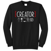 Content Creator Blogger Vlogger Influencer Creator Sweatshirt