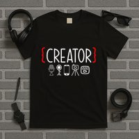 Content Creator Blogger Vlogger Influencer Creator T-Shirt