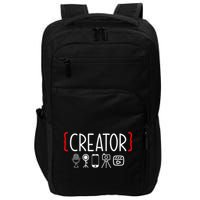 Content Creator Blogger Vlogger Influencer Creator Impact Tech Backpack