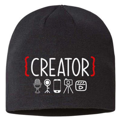 Content Creator Blogger Vlogger Influencer Creator Sustainable Beanie