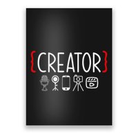 Content Creator Blogger Vlogger Influencer Creator Poster