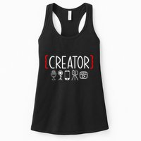 Content Creator Blogger Vlogger Influencer Creator Womens Tank Top