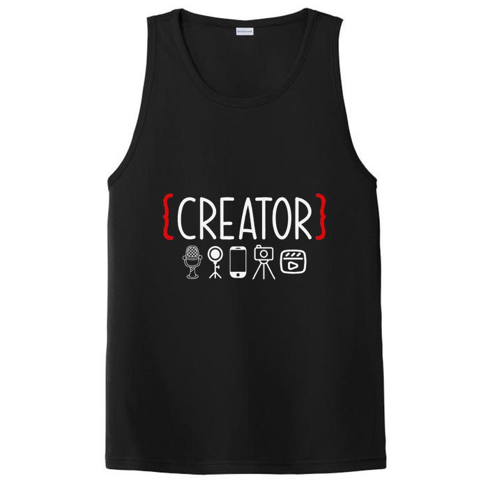 Content Creator Blogger Vlogger Influencer Creator PosiCharge Competitor Tank