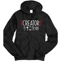 Content Creator Blogger Vlogger Influencer Creator Tie Dye Hoodie