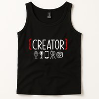 Content Creator Blogger Vlogger Influencer Creator Tank Top