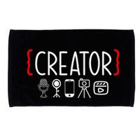 Content Creator Blogger Vlogger Influencer Creator Microfiber Hand Towel