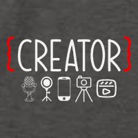 Content Creator Blogger Vlogger Influencer Creator Vector Backpack