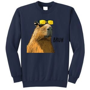 Capybara Cool Bruh In Style Sweatshirt