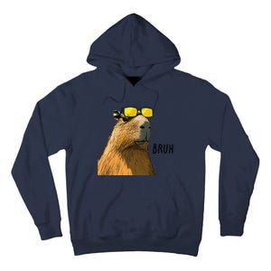 Capybara Cool Bruh In Style Tall Hoodie