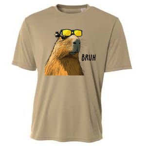 Capybara Cool Bruh In Style Cooling Performance Crew T-Shirt