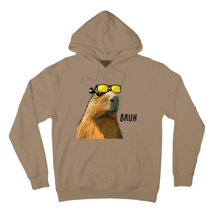 Capybara Cool Bruh In Style Hoodie