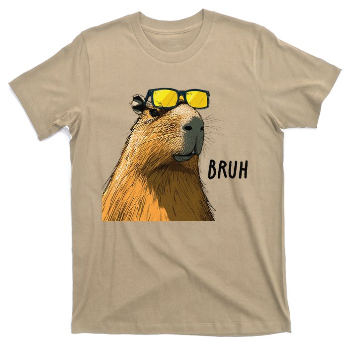 Capybara Cool Bruh In Style T-Shirt