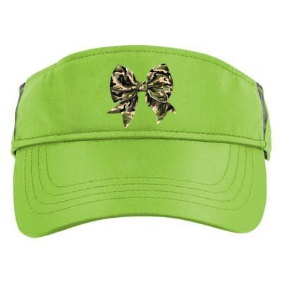 Camo Coquette Bow Hunt Duck Hunting Camouflage Gift Adult Drive Performance Visor