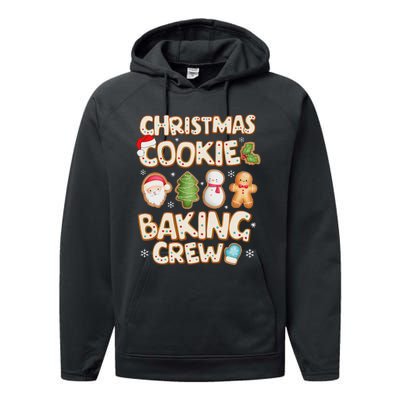 Christmas Cookie Baking Crew Family Matching Xmas Party Performance Fleece Hoodie