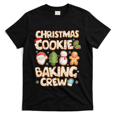 Christmas Cookie Baking Crew Family Matching Xmas Party T-Shirt