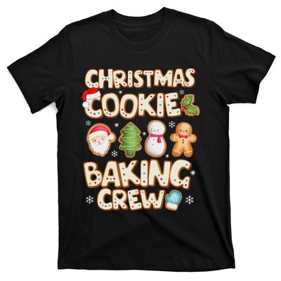 Christmas Cookie Baking Crew Family Matching Xmas Party T-Shirt