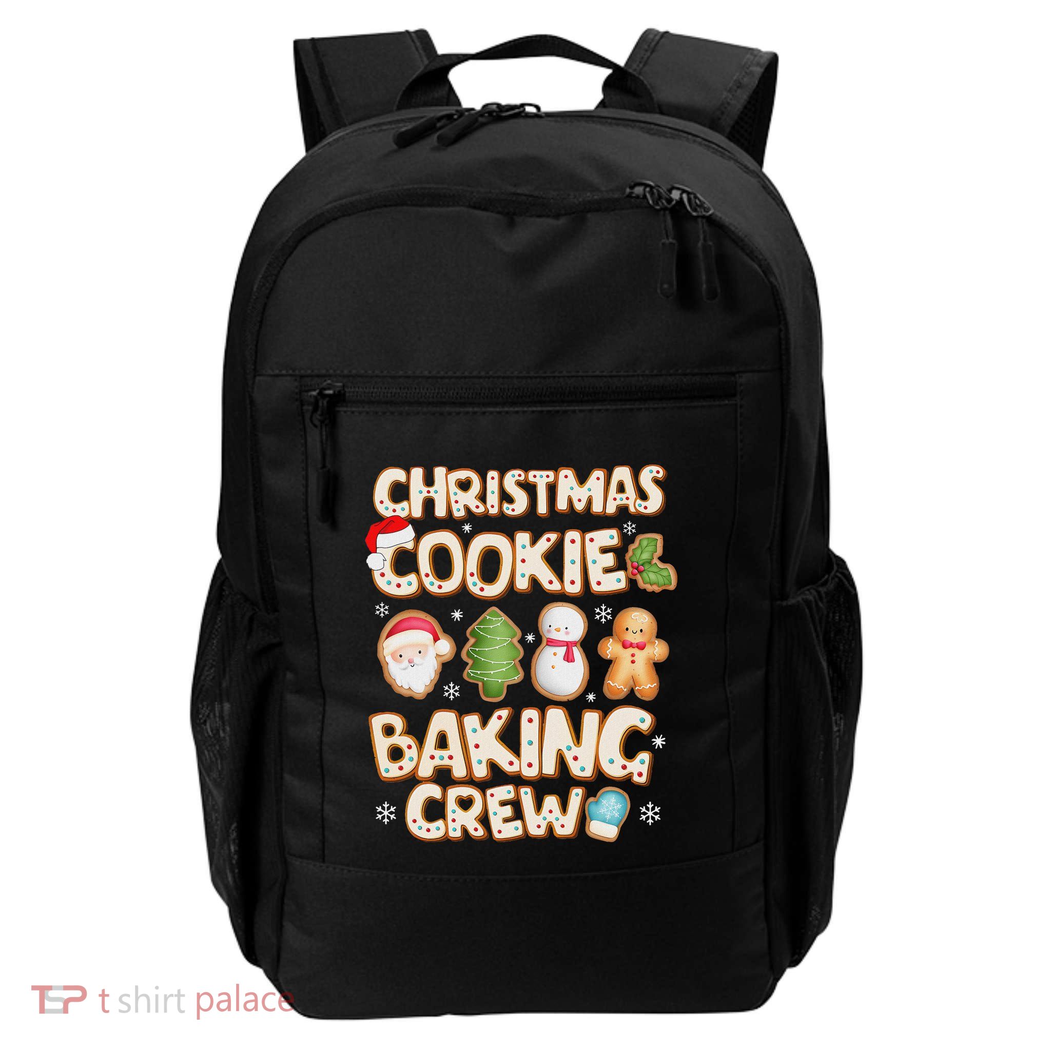 Christmas Cookie Baking Crew Family Matching Xmas Party Backpack