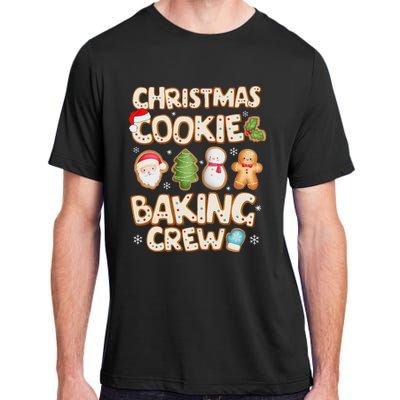 Christmas Cookie Baking Crew Family Matching Xmas Party Adult ChromaSoft Performance T-Shirt