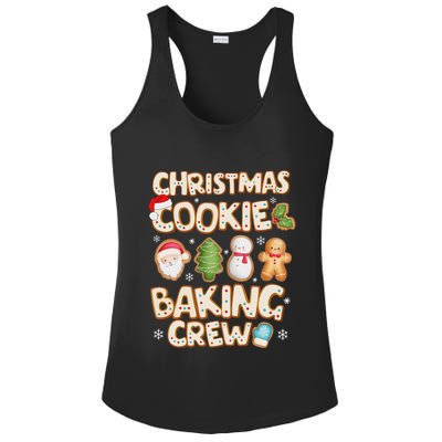Christmas Cookie Baking Crew Family Matching Xmas Party Ladies PosiCharge Competitor Racerback Tank