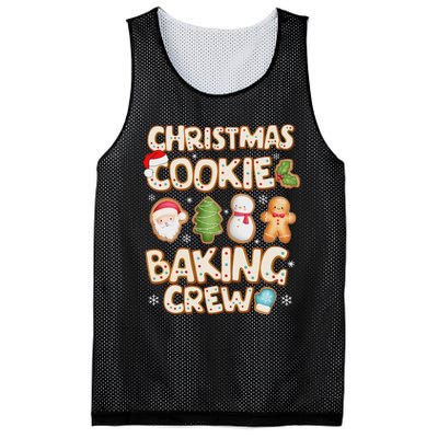 Christmas Cookie Baking Crew Family Matching Xmas Party Mesh Reversible Basketball Jersey Tank