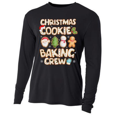 Christmas Cookie Baking Crew Family Matching Xmas Party Cooling Performance Long Sleeve Crew