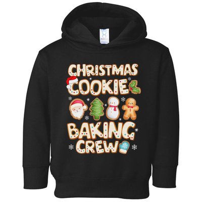 Christmas Cookie Baking Crew Family Matching Xmas Party Toddler Hoodie