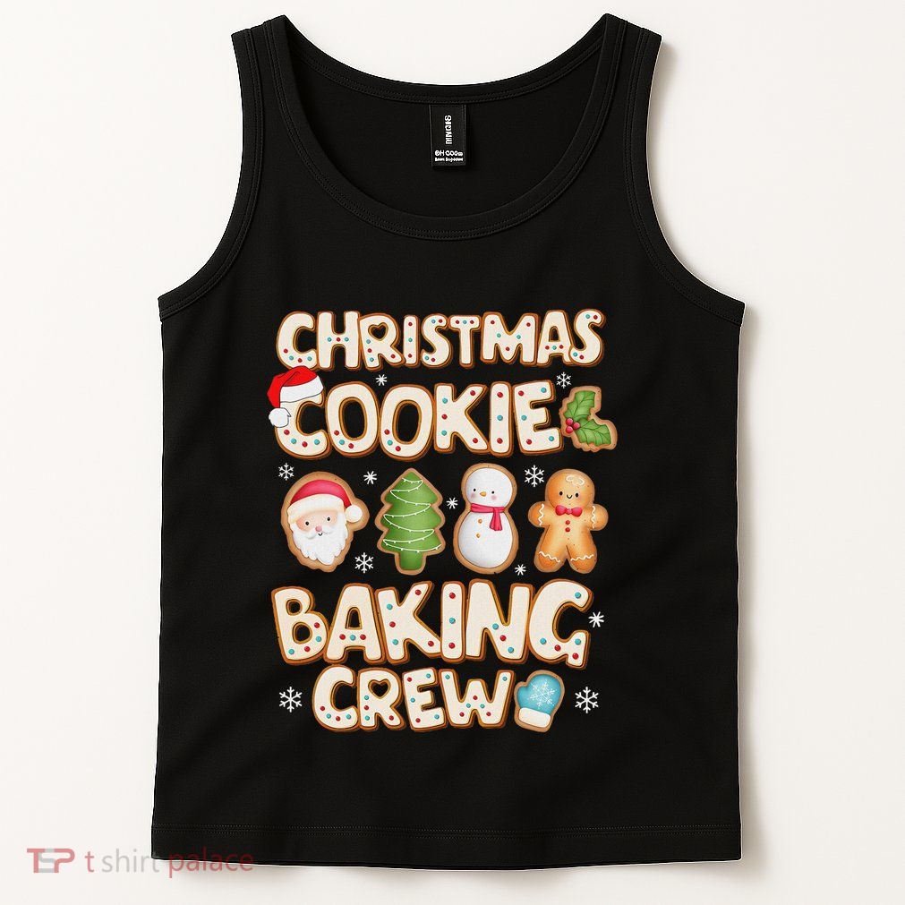 Christmas Cookie Baking Crew Family Matching Xmas Party Tank Top
