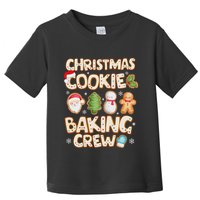 Christmas Cookie Baking Crew Family Matching Xmas Party Toddler T-Shirt