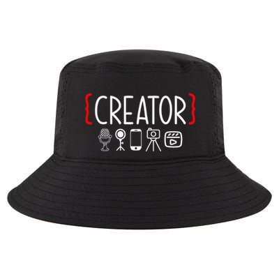 Content Creator Blogger Vlogger Influencer Creator Cool Comfort Performance Bucket Hat
