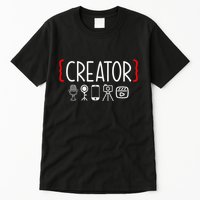 Content Creator Blogger Vlogger Influencer Creator Tall T-Shirt
