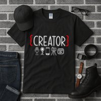 Content Creator Blogger Vlogger Influencer Creator Tall T-Shirt