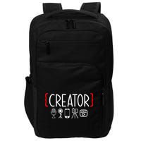Content Creator Blogger Vlogger Influencer Creator Impact Tech Backpack