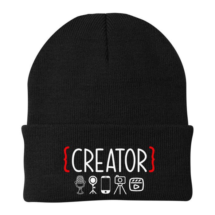 Content Creator Blogger Vlogger Influencer Creator Beanie