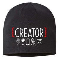 Content Creator Blogger Vlogger Influencer Creator Sustainable Beanie