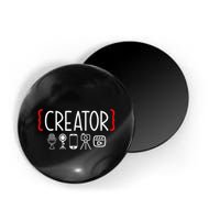Content Creator Blogger Vlogger Influencer Creator Magnet