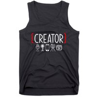 Content Creator Blogger Vlogger Influencer Creator Tank Top