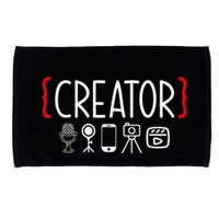 Content Creator Blogger Vlogger Influencer Creator Microfiber Hand Towel