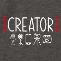 Content Creator Blogger Vlogger Influencer Creator Vector Backpack