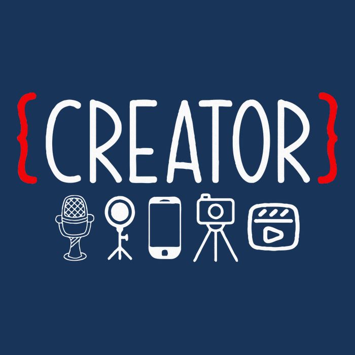 Content Creator Blogger Vlogger Influencer Creator Infant Baby Jersey Bodysuit