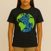 Climate Change Be The Change You Want To See In The World T-Shirt