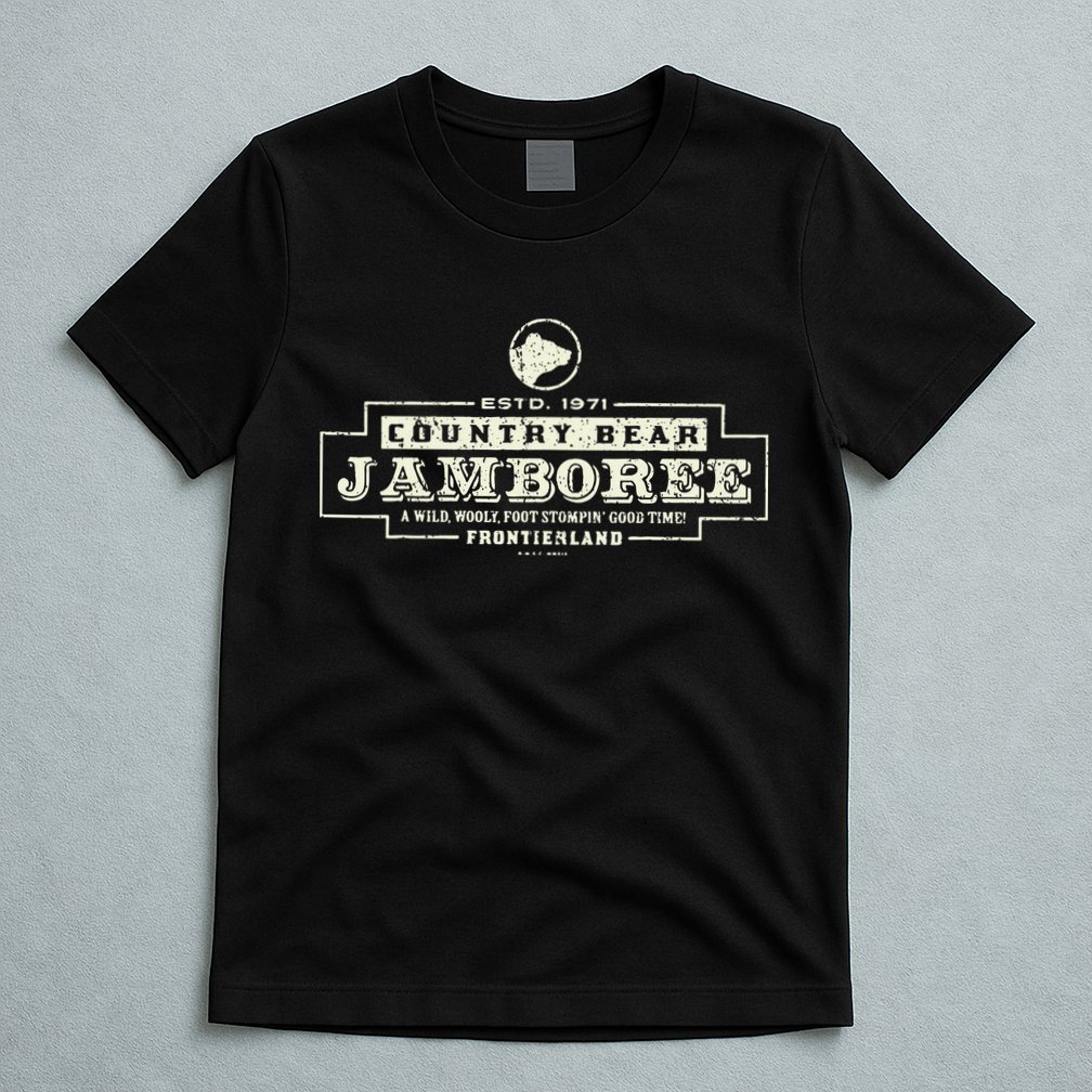 Classic Country Bear Jamboree Theme Park Series T-Shirt